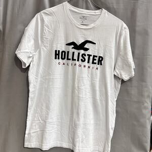 Hollister California graphic t-shirt Size L Y2K Vintage Graphic white BR2232